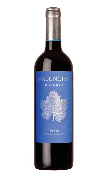 Botella de Valenciso Reserva 2019