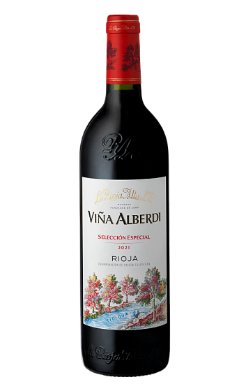 Botella de Viña Alberdi Selección especial Reserva 2021